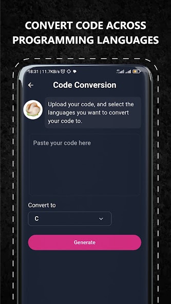 AI Code Generator & AI Chat