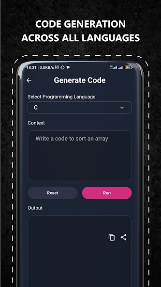 AI Code Generator & AI Chat