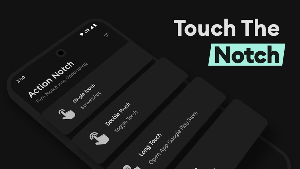 Action Notch: Touch The Notch