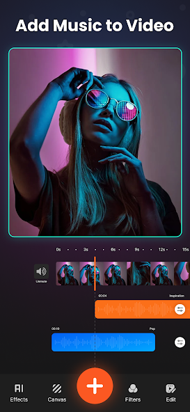 Add Music To Video & AI Editor
