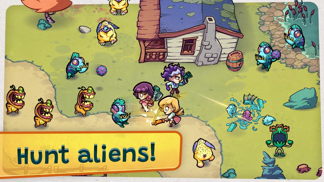 Alien Food Invasion Premium