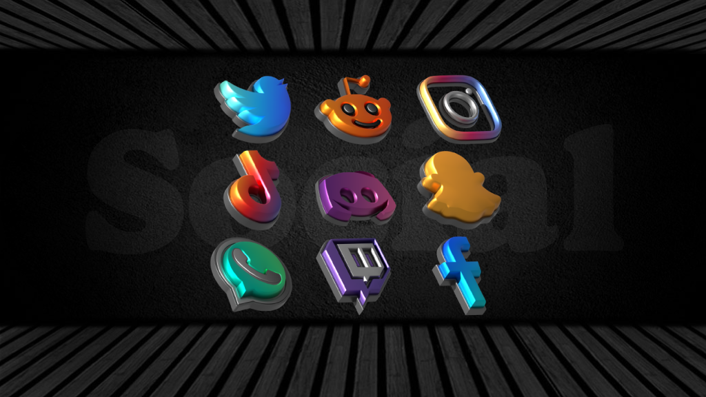 Auric Dark 3d Icon Pack