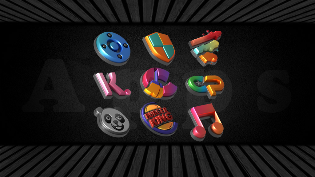 Auric Dark 3d Icon Pack