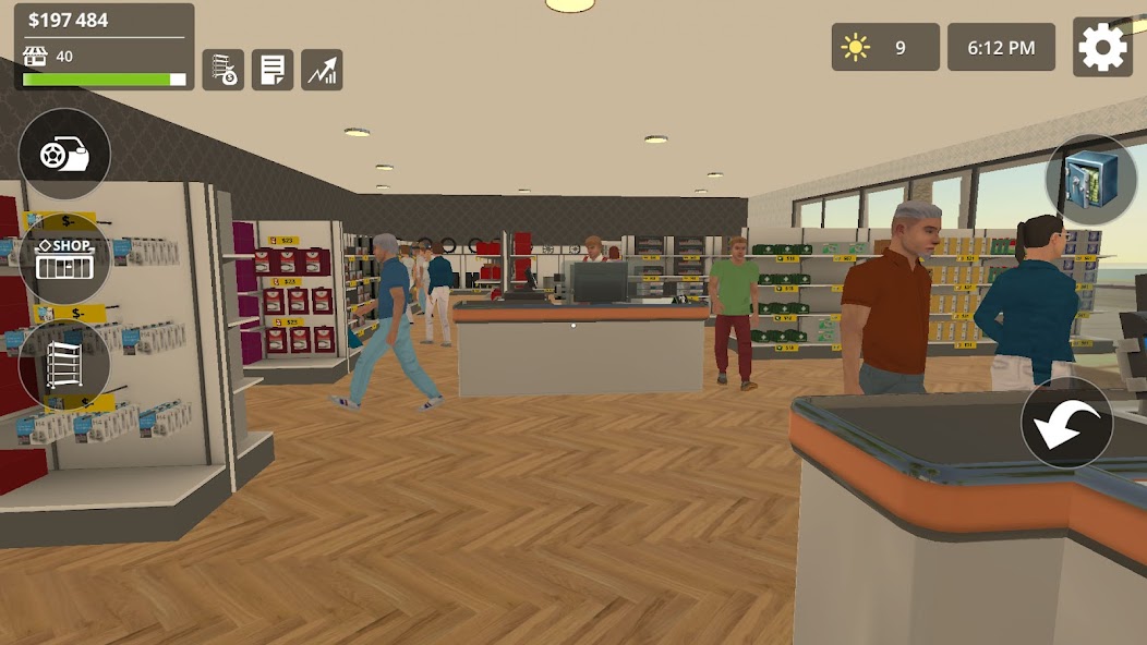 Auto Parts Store Simulator