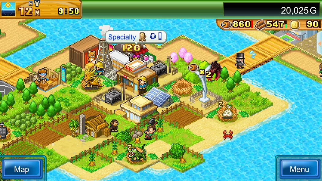 Beastie Bay DX — screenshot 1