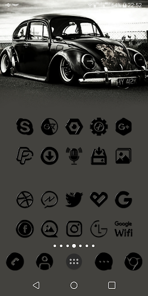 Black-PD Icon Pack