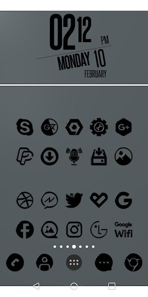 Black-PD Icon Pack