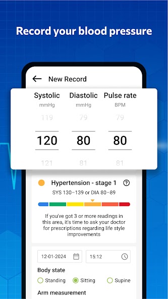 Blood pressure – Blood Sugar