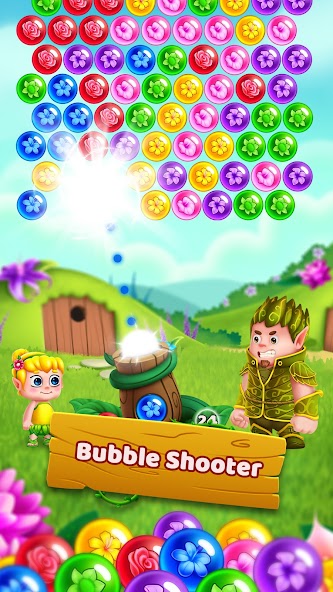 Bubble Shooter – Flower Games