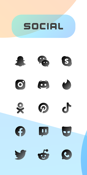 CHIC DARK Icon Pack