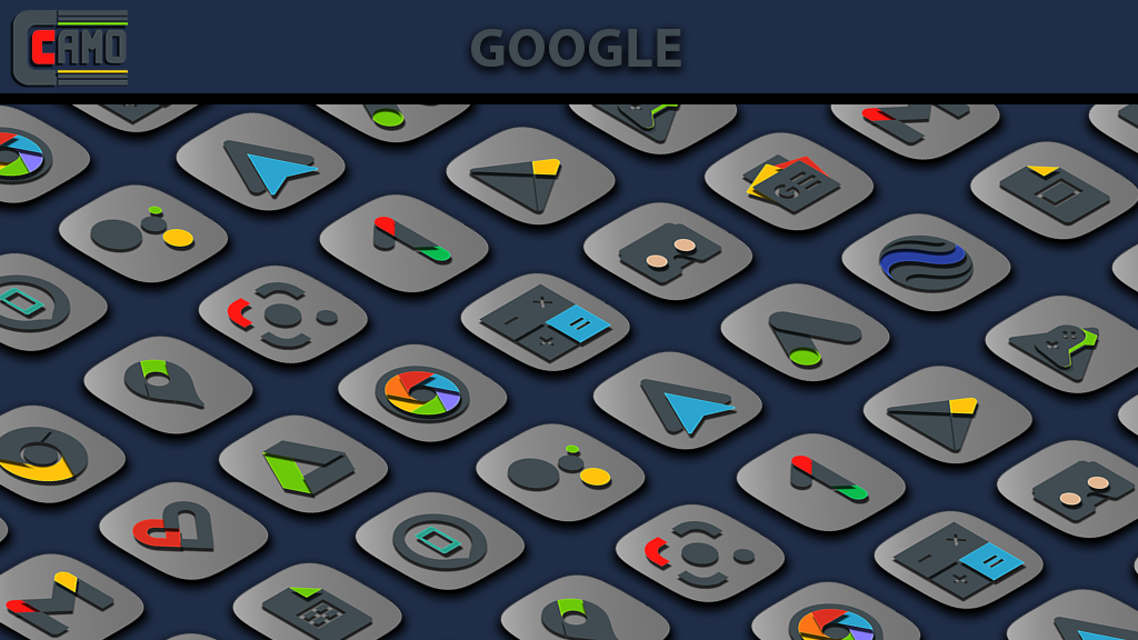 Camo Light Icon Pack