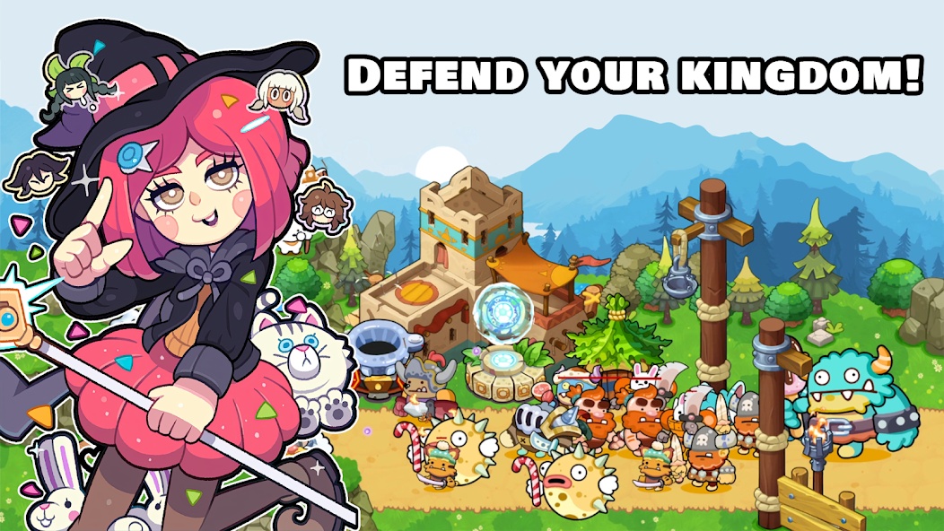 Castle Defense: Fight Waves