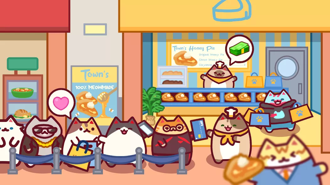 Cat Mall: Idle Shopping Tycoon — screenshot 1