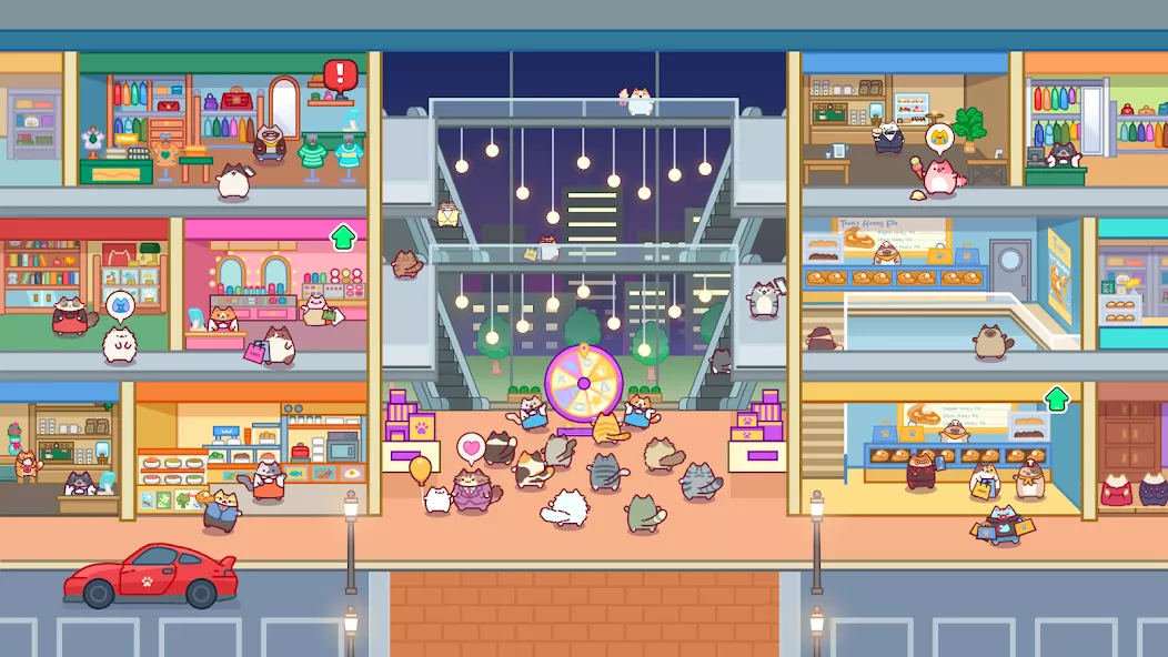 Cat Mall: Idle Shopping Tycoon — screenshot 1
