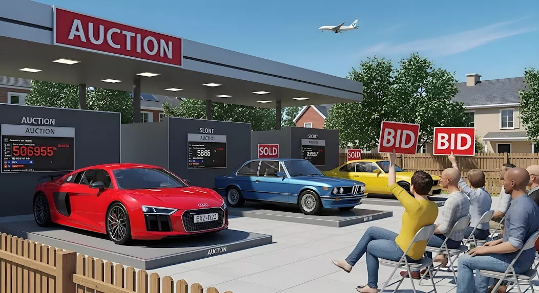City Car Dealership: Car Games