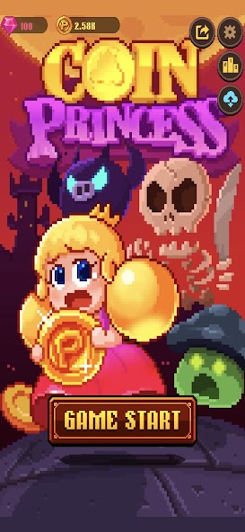 Coin Princess: Tap Retro RPG