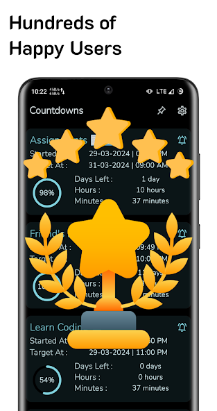 Countdown Widget Home Screen