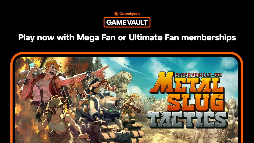 Crunchyroll Metal Slug Tactics