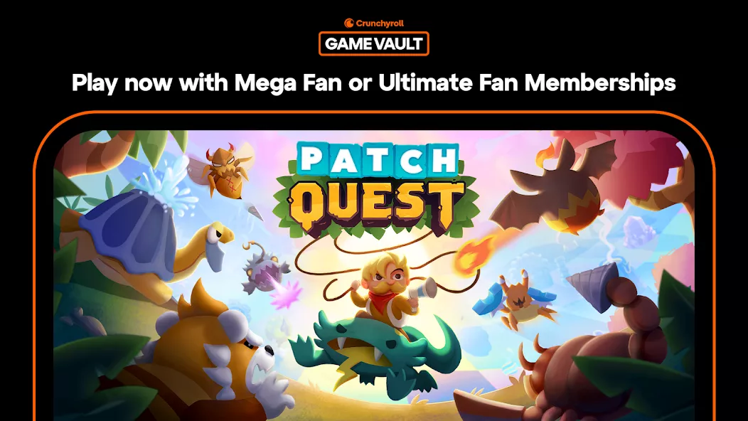 Crunchyroll: Patch Quest