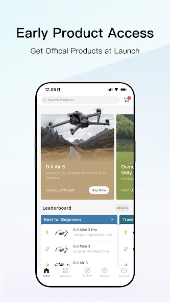 DJI Store – Try Virtual Flight