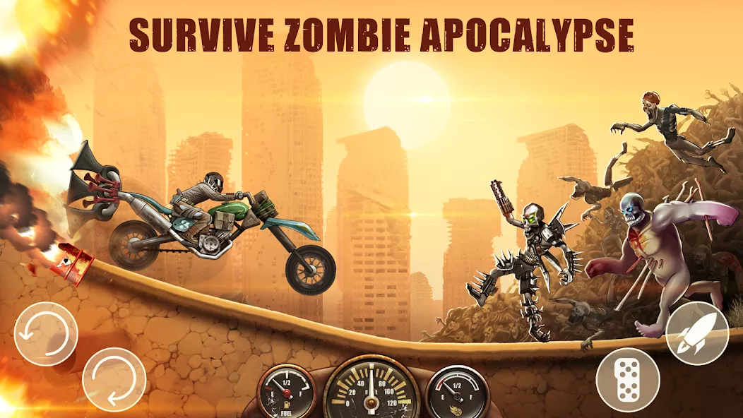 Dead Hill Racing: Zombie Climb