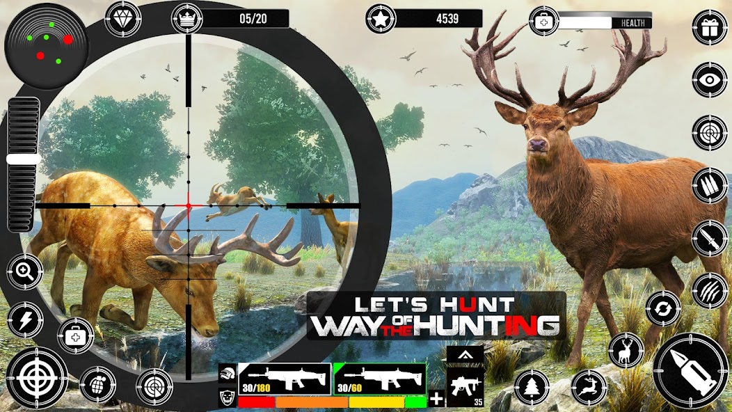 Deer Hunting: Hunting Games 3D