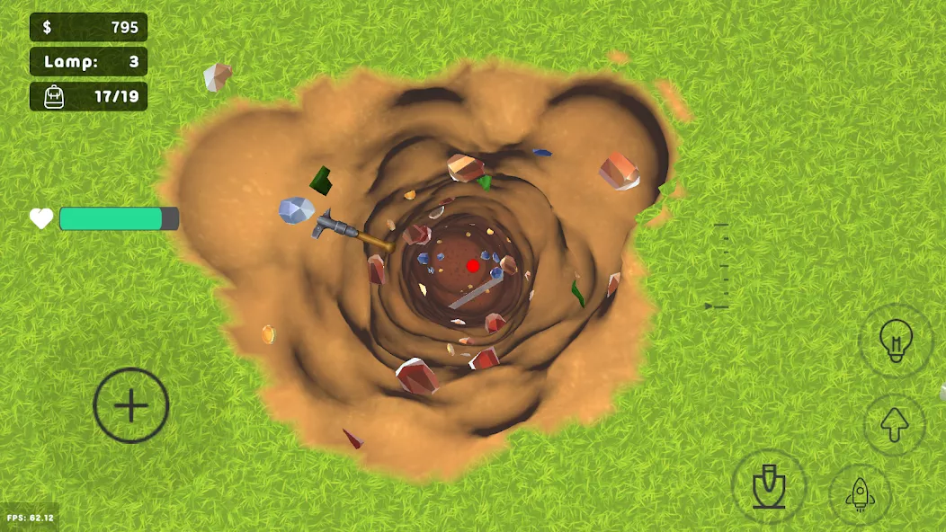 Digging a Hole Simulator