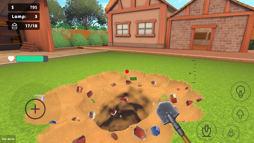 Digging a Hole Simulator