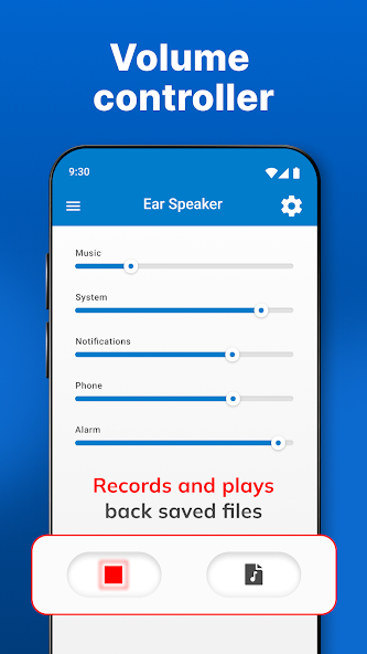 Ear Speaker Hearing Amplifier
