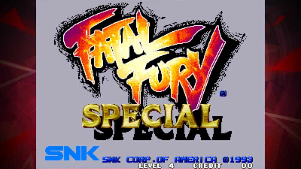 FATAL FURY SPECIAL ACA NEOGEO