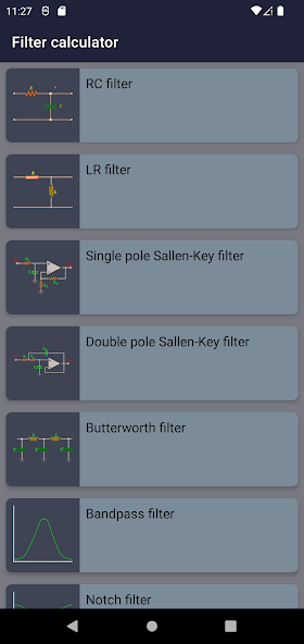 Filter design: Electronics