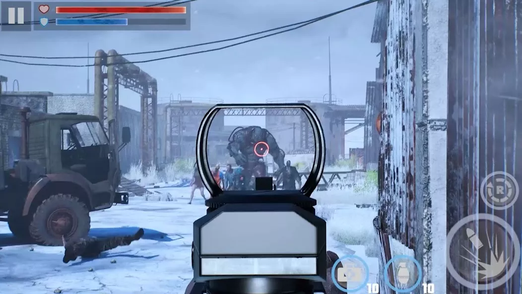 Fire Apocalypse: Zombie Games — screenshot 1