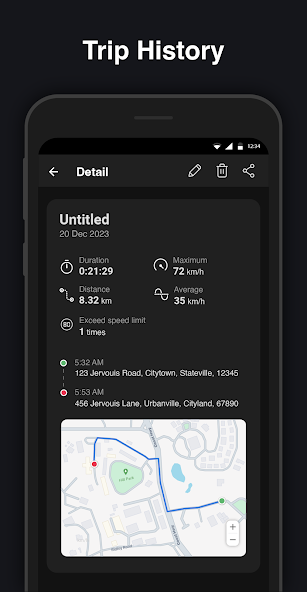 GPS Speedometer : Odometer HUD