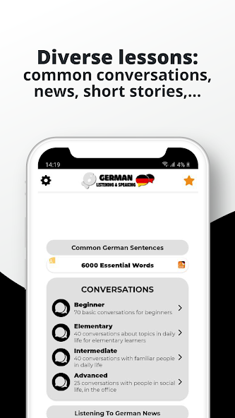 German ー Listening・Speaking