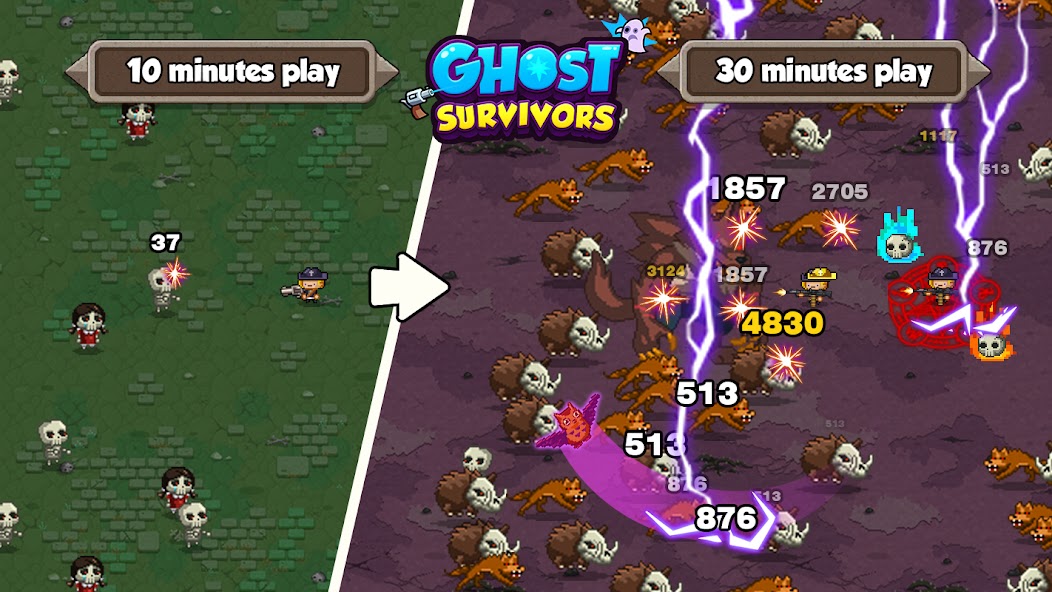 Ghost Survivors: Pixel Hunt