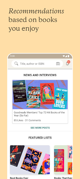 Goodreads – Find & Track Books