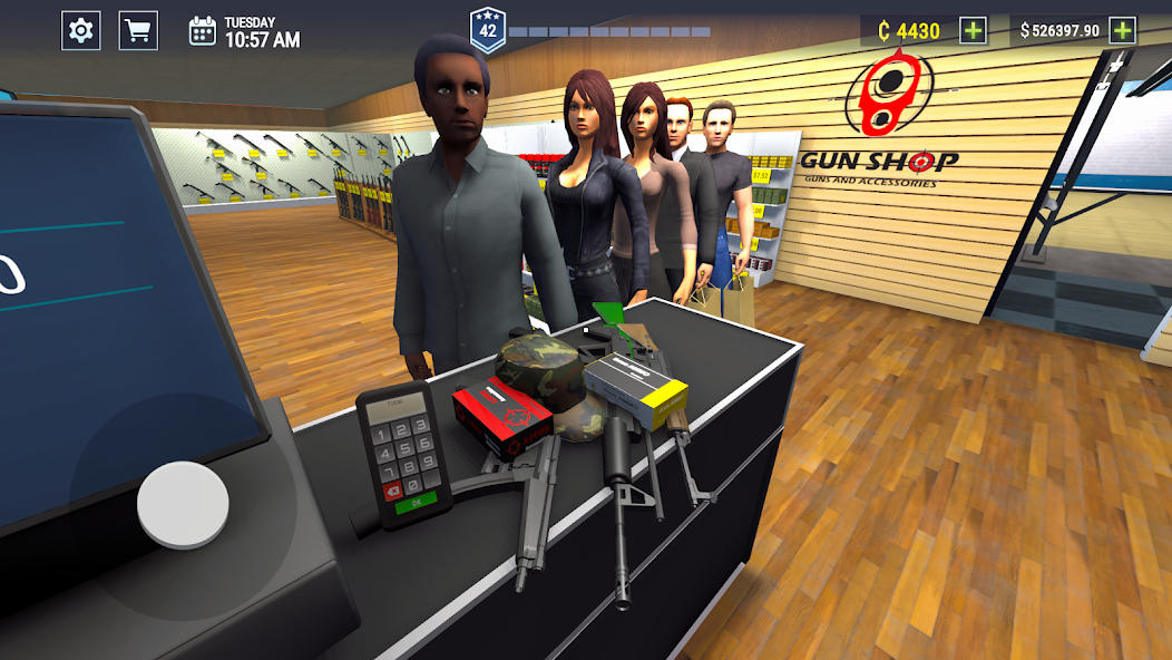 Gun Shop Simulator 3D Shooting