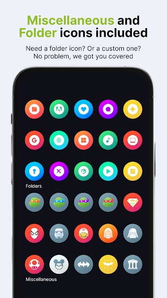 Hera Icon Pack: Circle Icons