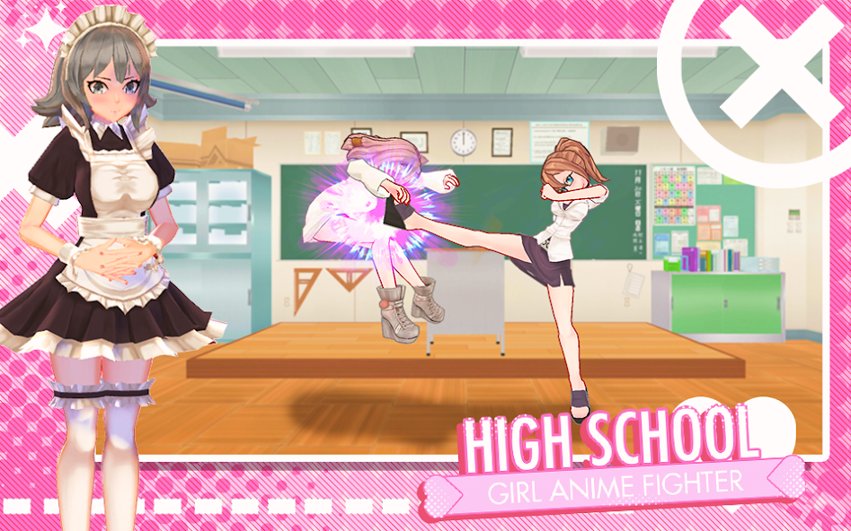 High School Girl Anime Fighter