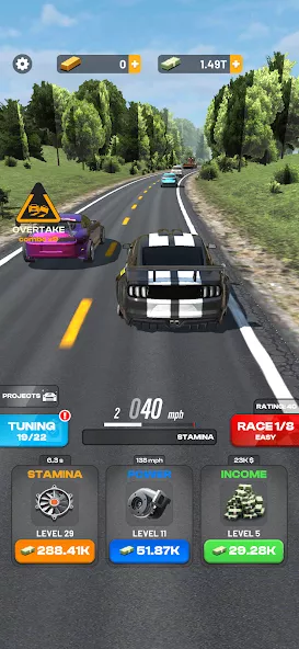 Highway Overtake – Car Racing