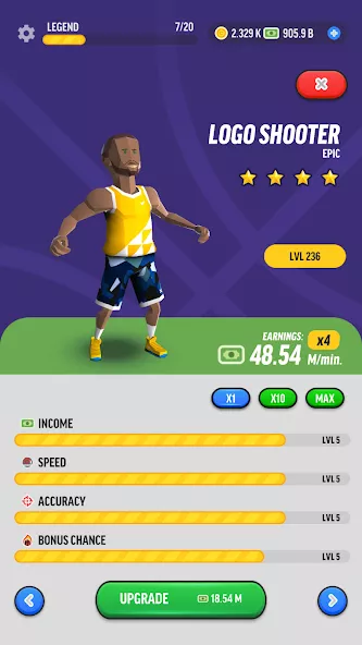 Idle Basketball Legends Tycoon — screenshot 1