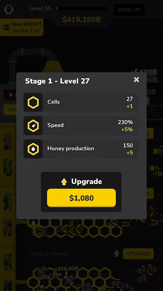 Idle Bee Factory Tycoon — screenshot 1