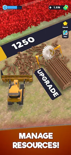 Idle Lumber Chopper Empire Inc — screenshot 1