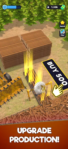 Idle Lumber Chopper Empire Inc — screenshot 1