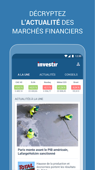 Investir, bourse et finance