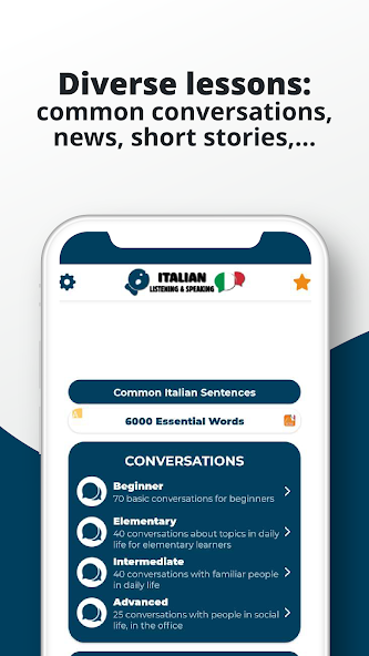 Italian ー Listening・Speaking