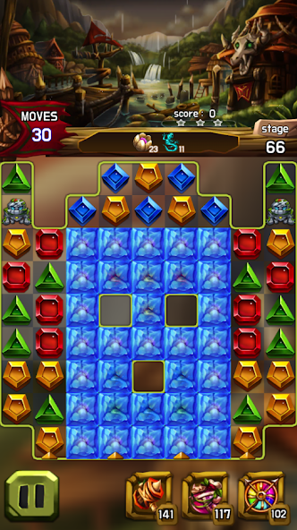 Jewel Amazon: Match 3 Puzzle