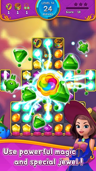 Jewel Witch – Match 3 Game