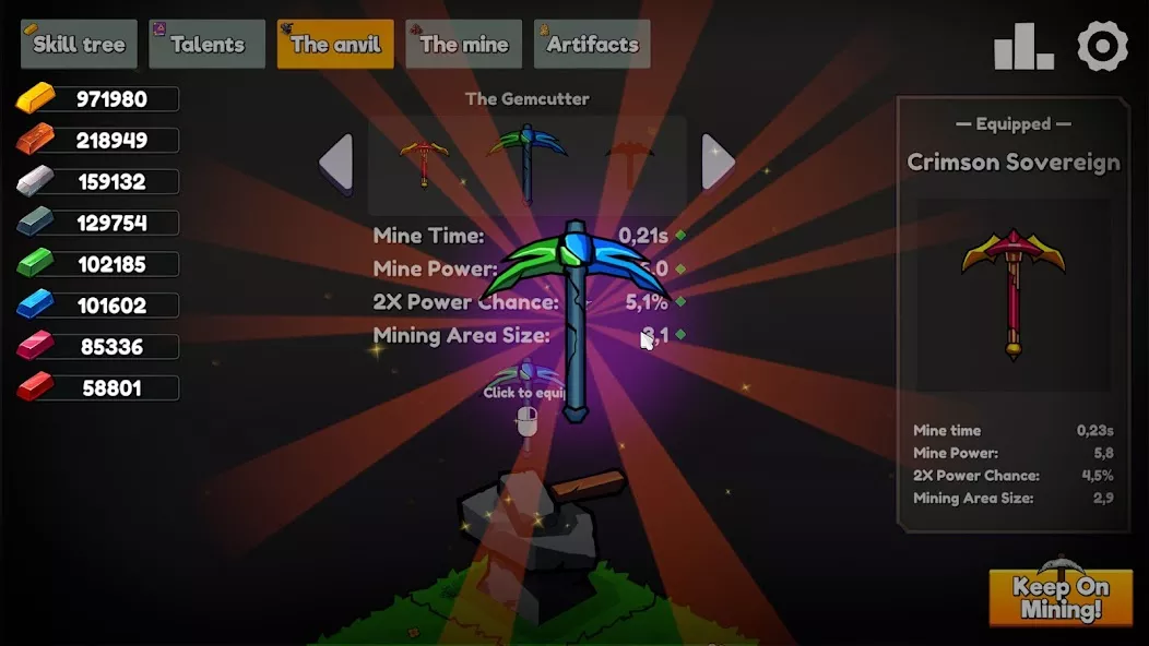 Keep on Mining! — screenshot 1