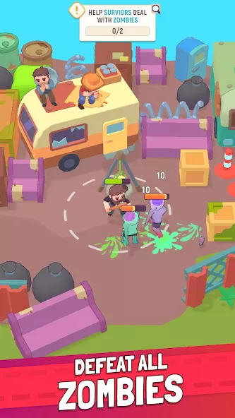 Last Stronghold: Idle Survival — screenshot 1